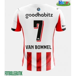 PSV Eindhoven Ruben van Bommel #7 Hemmatröja 2025-26 Kortärmad